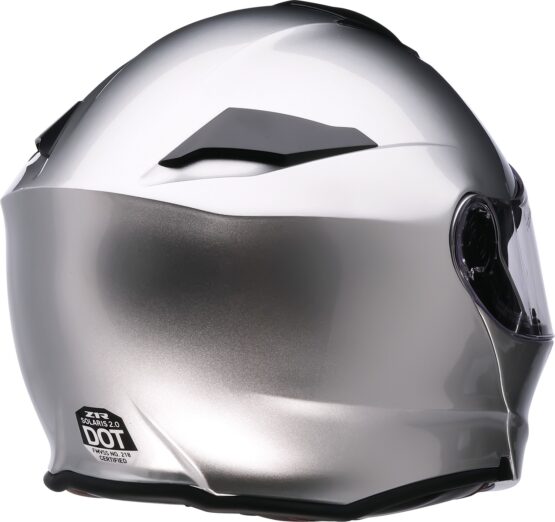 Z1R Solaris 2.0 Modular Helmet Gloss Silver 2XL - Image 3