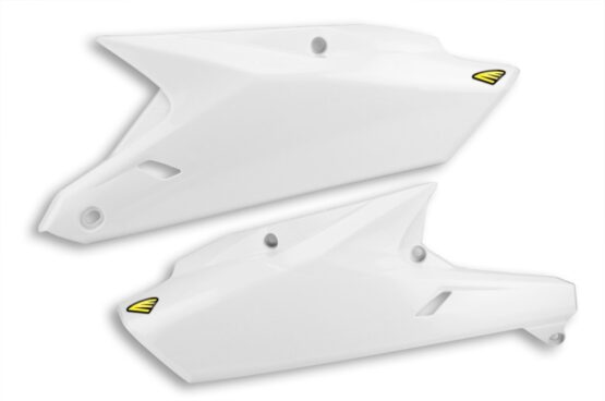 Cycra Side Number Plates White Fits Yamaha