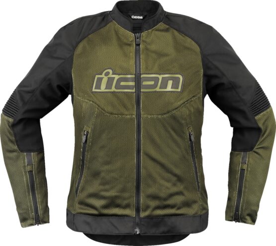 ICON Women's Overlord3 Mesh Jacket XL Green