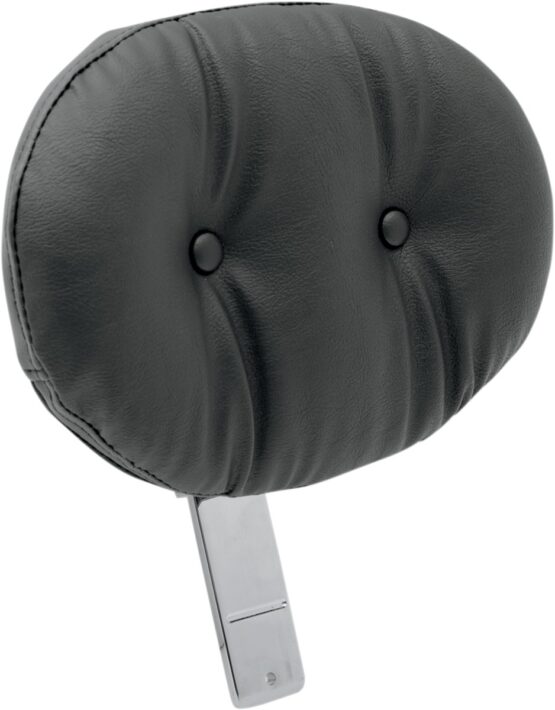 Drag Specialties EZ Glide II Large Pillow Backrest Vinyl Black