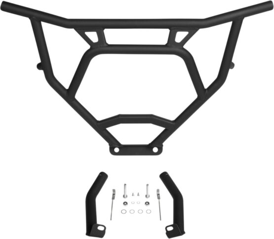 Moose Rear Bumper Black Steel For Can-Am Maverick X3