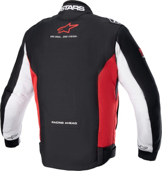 Alpinestars Monza Sport Jacket Black White Bright Red Men's Large - Image 2