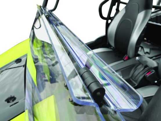 16-22 Kawasaki KRF800 Teryx Windbreak Folding Windshield - Image 3