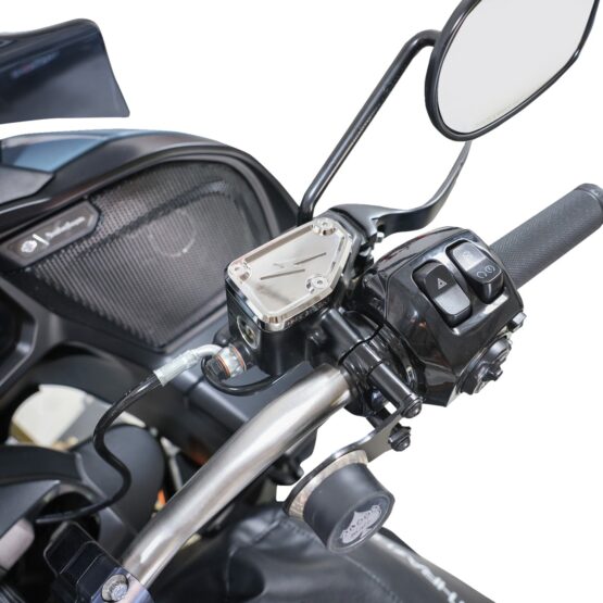 Thrashin Supply Front Brake Master Cylinder Cover Chrome For Harley Touring - Image 3