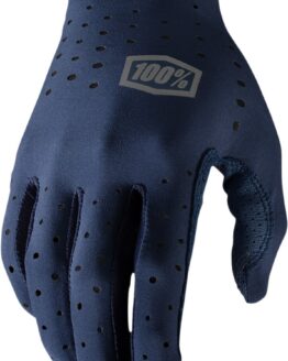100% Sling MTB Gloves Navy Large Men's