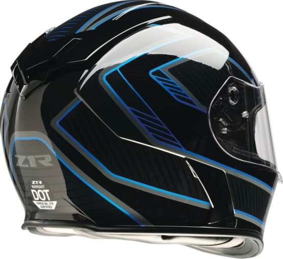 Z1R Warrant Amplify Helmet - Medium, Blue/Black - Image 2