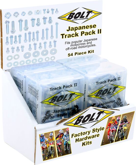 BOLT Japanese Style Track Pack II Fastener Kit 6 Pack - Image 2