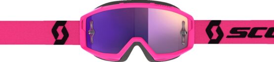 Scott Primal Goggles Pink/Black Purple Chrome Lens Adult Unisex - Image 2