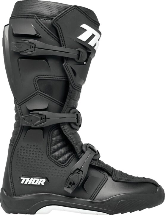 Thor Blitz XR Boots Black/White Adult Size 15 - Image 3