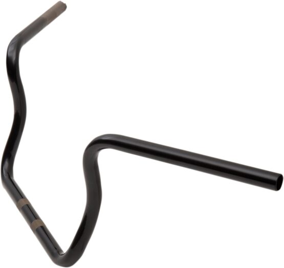 Drag Specialties 1 Inch Ape Hanger Handlebar Black 10in For Harley-Davidson - Image 2