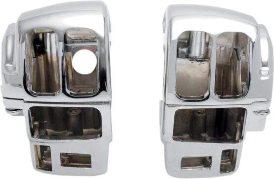 Drag Specialties Chrome Handlebar Switch Housing Kit For Harley Touring