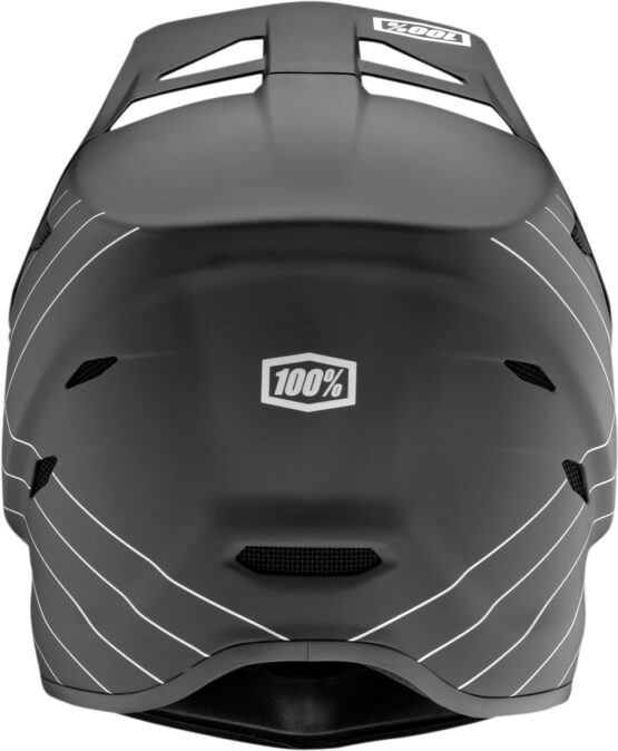 100% Youth Status Bike Helmet Black Youth M - Image 2
