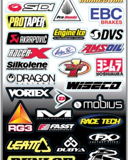 Factory Effex Sponsor Sticker Kit D 10-68006