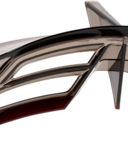 Icon Domain Helmet OTT Rear Spoiler Smoke