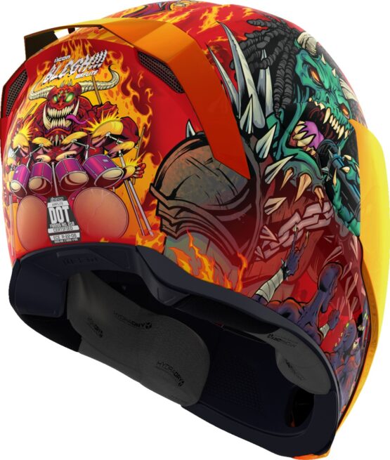 ICON Airflite Blegh MIPS Helmet - Small, Red - Image 4