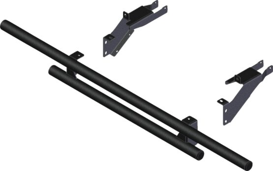 KFI Double Tube Rear Bumper Black Fits 22-23 Polaris Ranger 570 SP Crew