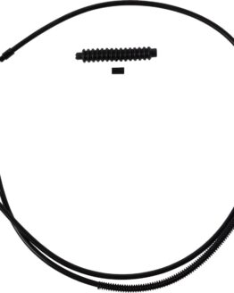 Barnett High-Efficiency Black Vinyl Clutch Cable +6in For Harley FLRT/FLHR