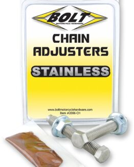 Axle Adjuster Bolts 8X52mm 10mm/12mm Heads