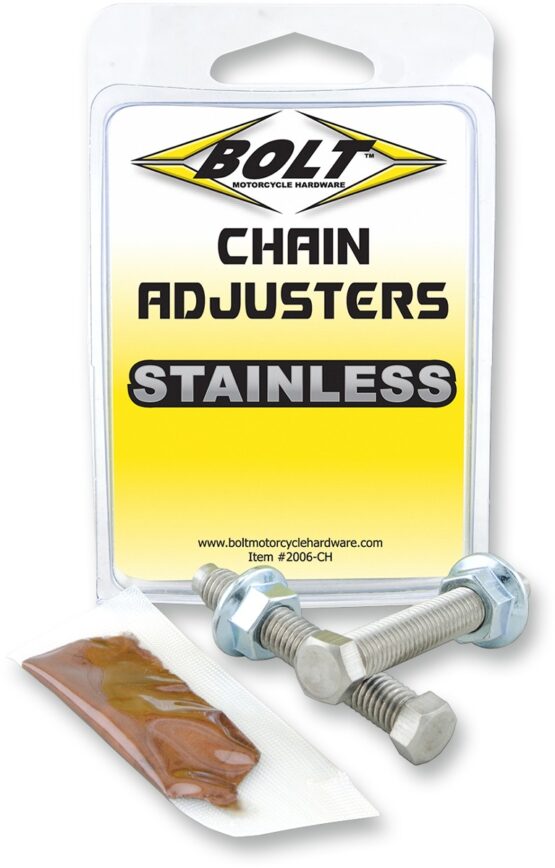 Axle Adjuster Bolts 8X52mm 10mm/12mm Heads