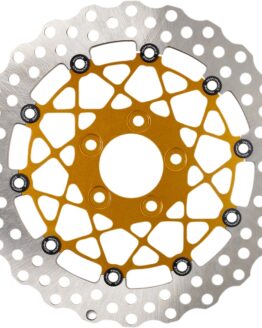 Performance Machine Speedstar 11.8in Front Brake Rotor Gold