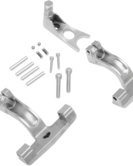 Chrome Passenger Floorboard Mounts Kit