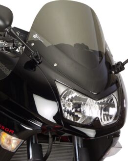 Light Smoke Double Bubble Windscreen