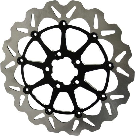 Wave Floating Contrast Cut Carrier Brake Rotor