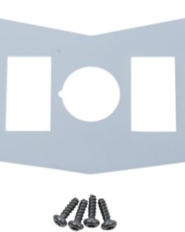 Moose Dashplate 4-Switch 12V White Steel Fits 08-18 Polaris RZR 570/800