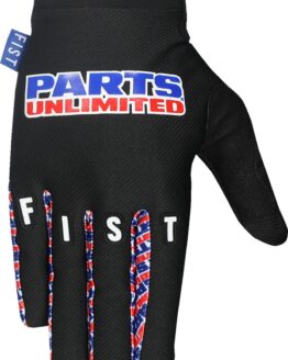 FIST Handwear Parts Unlimited Short Cuff Gloves Black XS Men's