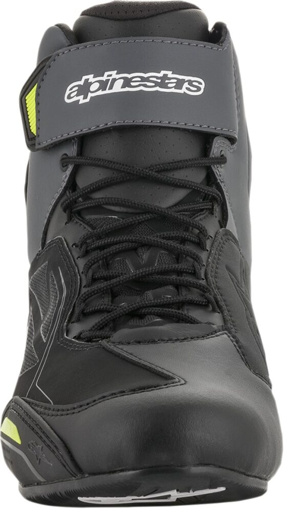Drystar Street Riding Shoes Black/Gray/Yellow US 13 - Image 3