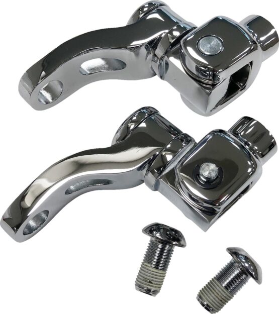 Drag Specialties Passenger Peg Mount Adjustable Chrome