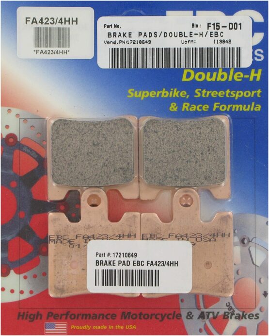 Sintered Double-H Brake Pads - Image 2