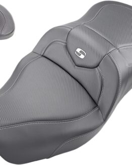 Road Sofa Carbon Fiber 2-Up Seat Black Gel w/Backrest