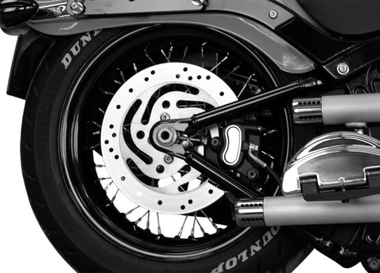Legend Air Suspension Shocks Black For Harley Softail 1989-1999 - Image 2