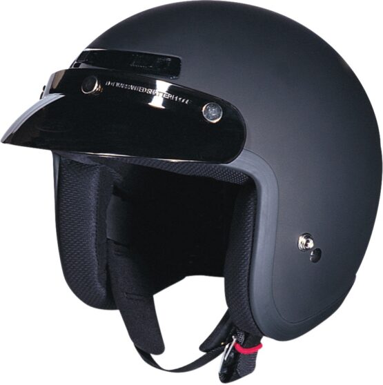 Z1R Jimmy Open Face Helmet Matte Black Large