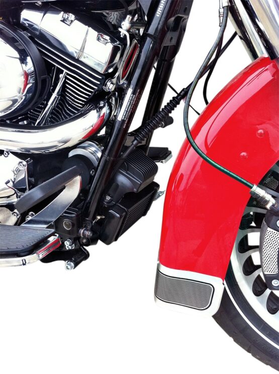 Horizontal Low Mount Oil Cooler Black w/Fan - Image 2