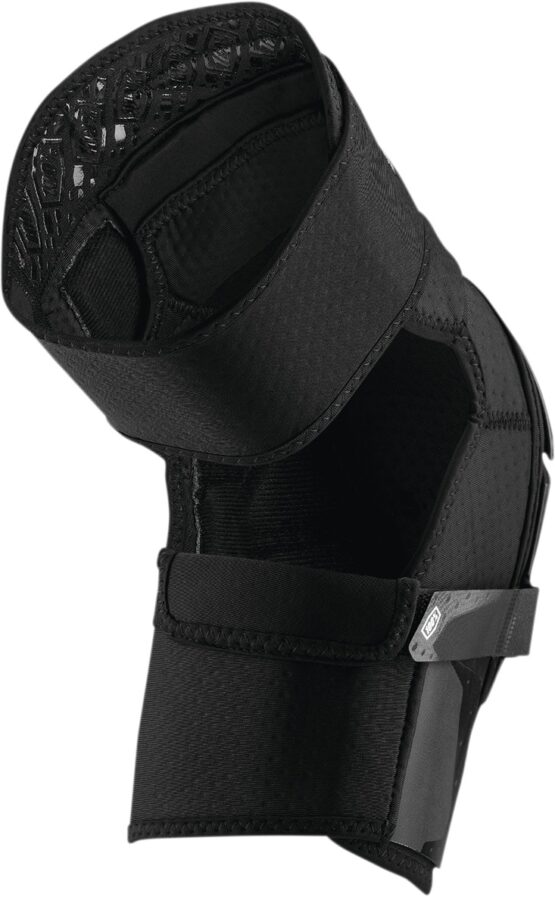 Fortis MTB Knee Guards - Black - L/XL - Pair - Image 2
