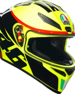 AGV K1 S Grazie Vale Helmet Small Yellow Black Red Gloss Unisex