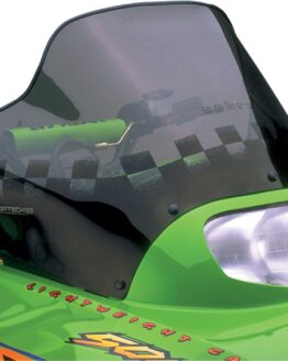 Powermadd Cobra Mid Smoke Black Windshield For Arctic Cat ZR ZL Z Models