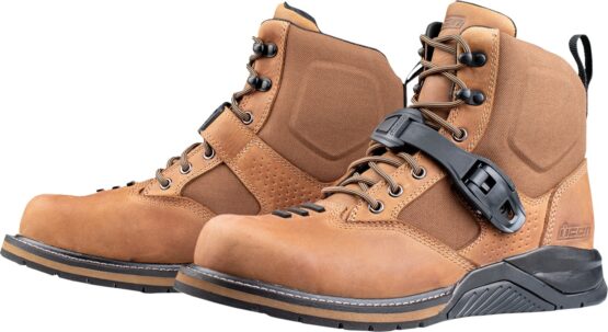 ICON Superduty6 Safety Toe Boots Brown Size 8