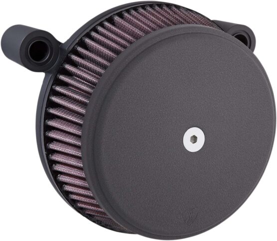 Arlen Ness Stage I Big Sucker Air Filter Kit, Black Smooth Steel - Image 3