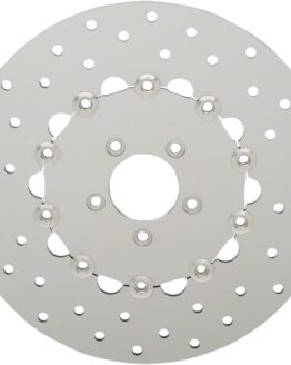 Polished Front Brake Rotor 300mm Counterbore