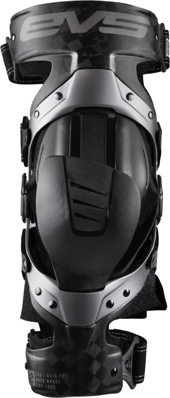 EVS Axis Pro Knee Brace Pair Black/Grey Large - Image 6