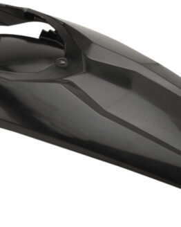 Rear Fender W/ Taillight Tab - Black