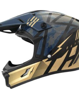 THH T710X Battle Helmet Blue/Gold Youth Medium