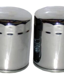 HF171C Oil Filter - Chrome - 2 Pack
