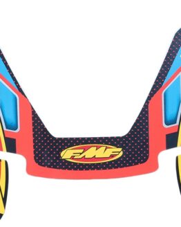 FMF Hex Q4 Wrap Logo Aluminum Decal Replacement