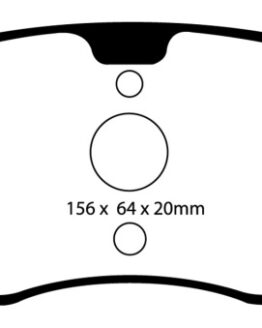 Yellowstuff Front Brake Pads