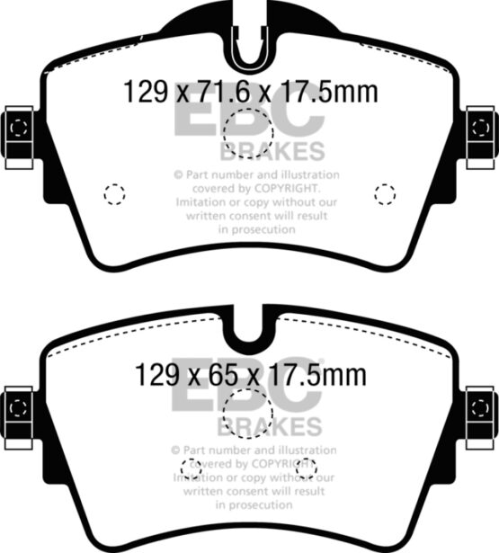 Yellowstuff Front Brake Pads - Image 2