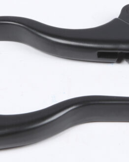 Black Alloy Lever Set Fits Honda, Kawasaki, Suzuki, Yamaha Early Style Cables